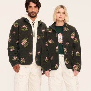 WOOLRICH - Floral Fleece Jacket
